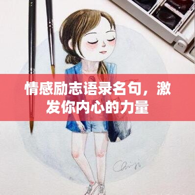 情感勵志語錄名句，激發(fā)你內(nèi)心的力量