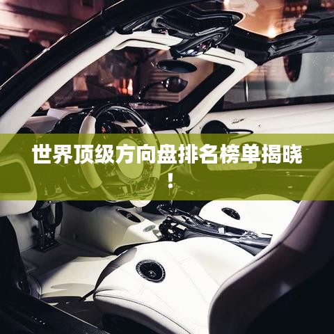 世界頂級方向盤排名榜單揭曉！