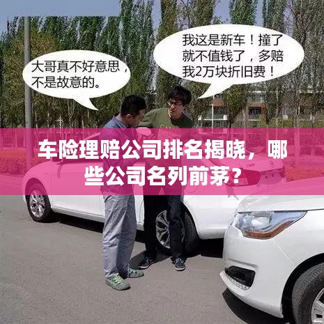 車險(xiǎn)理賠公司排名揭曉，哪些公司名列前茅？