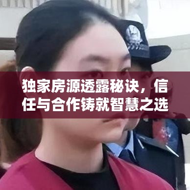 獨(dú)家房源透露秘訣，信任與合作鑄就智慧之選