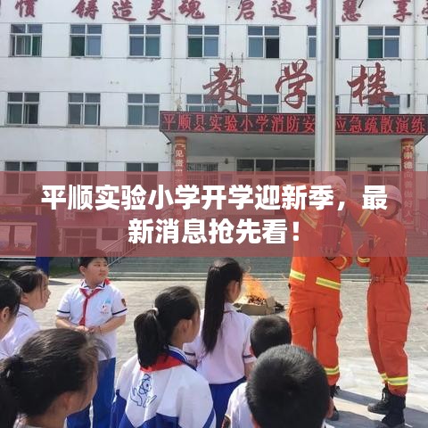 平順實驗小學開學迎新季，最新消息搶先看！