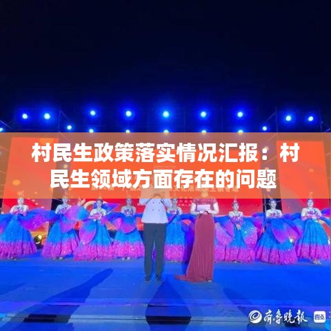 村民生政策落實(shí)情況匯報：村民生領(lǐng)域方面存在的問題 