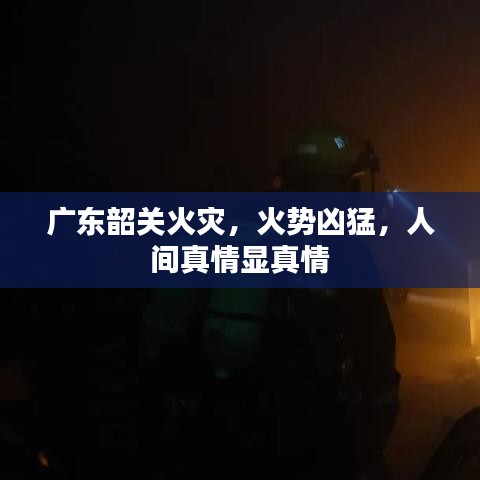 廣東韶關(guān)火災，火勢兇猛，人間真情顯真情