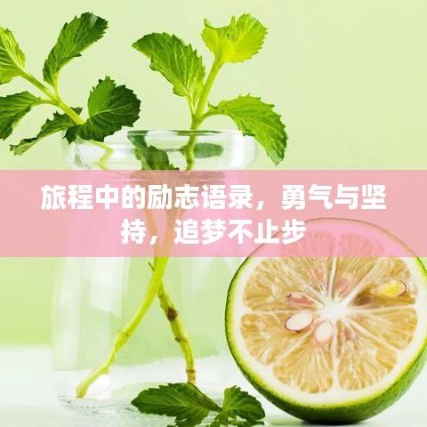 旅程中的勵(lì)志語錄，勇氣與堅(jiān)持，追夢(mèng)不止步