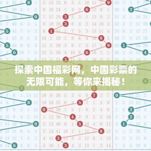 探索中國福彩網(wǎng)，中國彩票的無限可能，等你來揭秘！