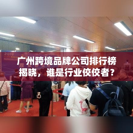 廣州跨境品牌公司排行榜揭曉，誰是行業(yè)佼佼者？