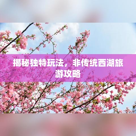 揭秘獨(dú)特玩法，非傳統(tǒng)西湖旅游攻略