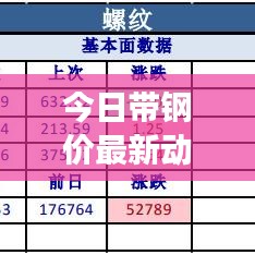 今日帶鋼價最新動態(tài)，市場走勢與影響因素深度解析