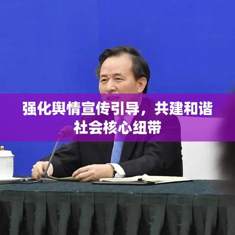 強化輿情宣傳引導，共建和諧社會核心紐帶