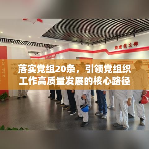 落實(shí)黨組20條，引領(lǐng)黨組織工作高質(zhì)量發(fā)展的核心路徑