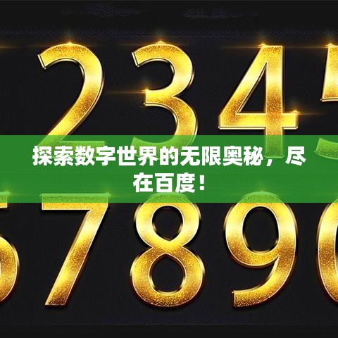 探索數(shù)字世界的無限奧秘，盡在百度！