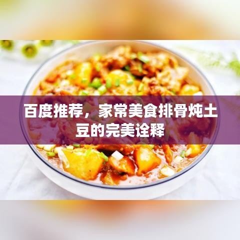 百度推薦，家常美食排骨燉土豆的完美詮釋