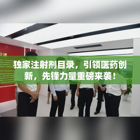 獨(dú)家注射劑目錄，引領(lǐng)醫(yī)藥創(chuàng)新，先鋒力量重磅來襲！