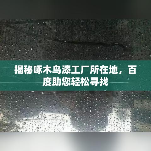 揭秘啄木鳥漆工廠所在地，百度助您輕松尋找