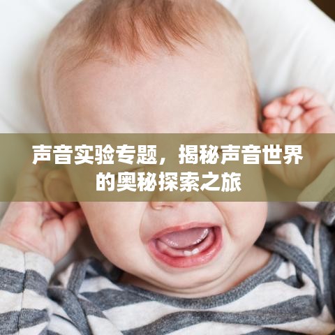 聲音實驗專題，揭秘聲音世界的奧秘探索之旅